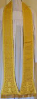 Gold Roman Preaching Stole